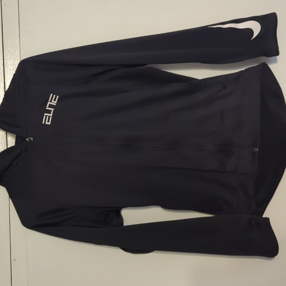Nike Dri Fit Basketball Jacket Black Size Small